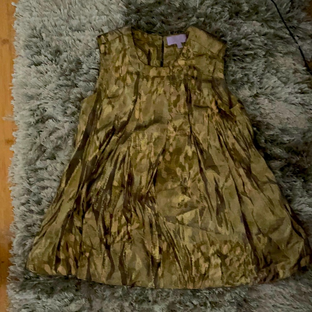 Lacey Parker Printed Silk Top